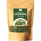 Diyon's Whole Dried Mango Leaves, 1.7oz (50g) Whole Leaf,100% All Naturally Dried - From Sri Lanka | Premium Wildcrafted Quality | Packed In a Kraft Stand Up Resealable Pouch.