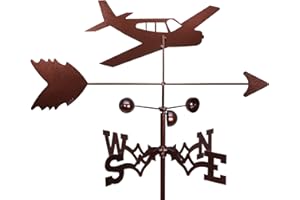 SWEN Products Airplane Low Wing Weathervane (Roof Mount Included)