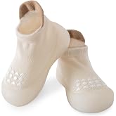 Hstyle Baby Sock Shoes Toddler Boys Walking Shoes Infant Slippers Sneakers | Non-Slip,Soft Rubber Sole,Lightweight,1st Birthday Gifts for Baby Boys Girls