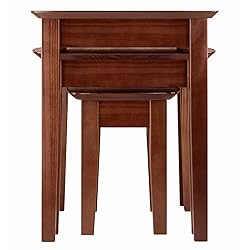 Winsome Bradley Nesting Tables, FURNITURE, Walnut