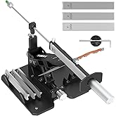 XARILK PRO Precision Knife Sharpener System GEN 2, Heavy-Duty | Aluminum Professional Knife Sharpening Tool W/Diamonds (320#
