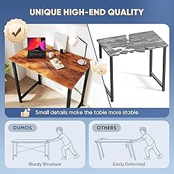 DUMOS 32 in Small Computer Desk for Home