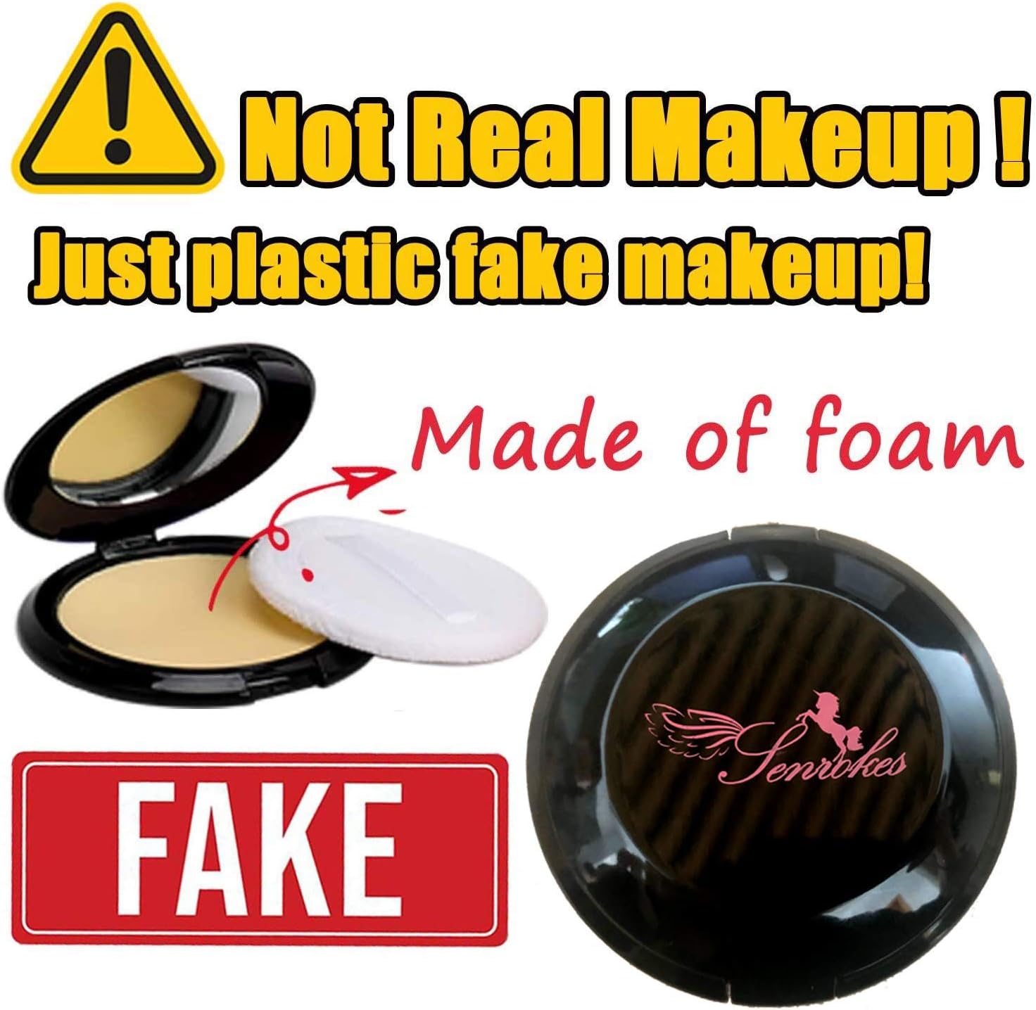Senrokes Pretend Makeup Kids Cosmetic Toy Play Makeup Kit for Toddlers, Non Toxic Toy Face Makeup Beauty Set Birthday Gift for 3 4 5 6 7 8 9 10 Year Old Girls Fit Role Play Game, Princess Dress up.: Toys & Games