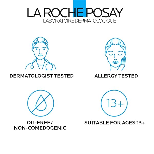 LA ROCHE-POSAY TOLERIANE DOUBLE REPAIR MATTE FACE MOISTURIZER, DAILY MOISTURIZER FOR OILY SKIN WITH CERAMIDE AND NIACINAMIDE FOR ALL SKIN TONES, OIL FREE, NON-COMEDOGENIC