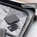 NOKLEAD Digital Travel Alarm Clock Mini Backlight Calendar Temperature 12/24H view 7