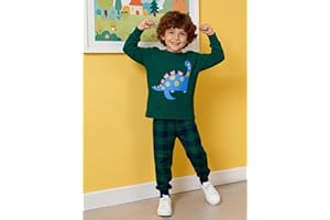 Boys 2 Piece Outfits Sweatsuit Zip Up Sweatshirt Tracksuit Athletic Jogger Sets