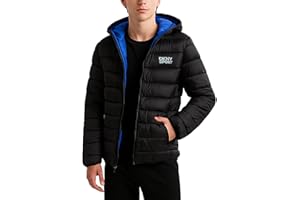 DKNY Boys Puffer Jacket - Midweight Insulated Wind Water Resistant Hooded Puffer Winter Coat - Quilted Winter Jacket for Boys