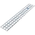 TrueCut, Ruler, Innovative Ruler Track and Cutter Guide System, Measures 3 x 18 Inches with 1/8-inch Increments
