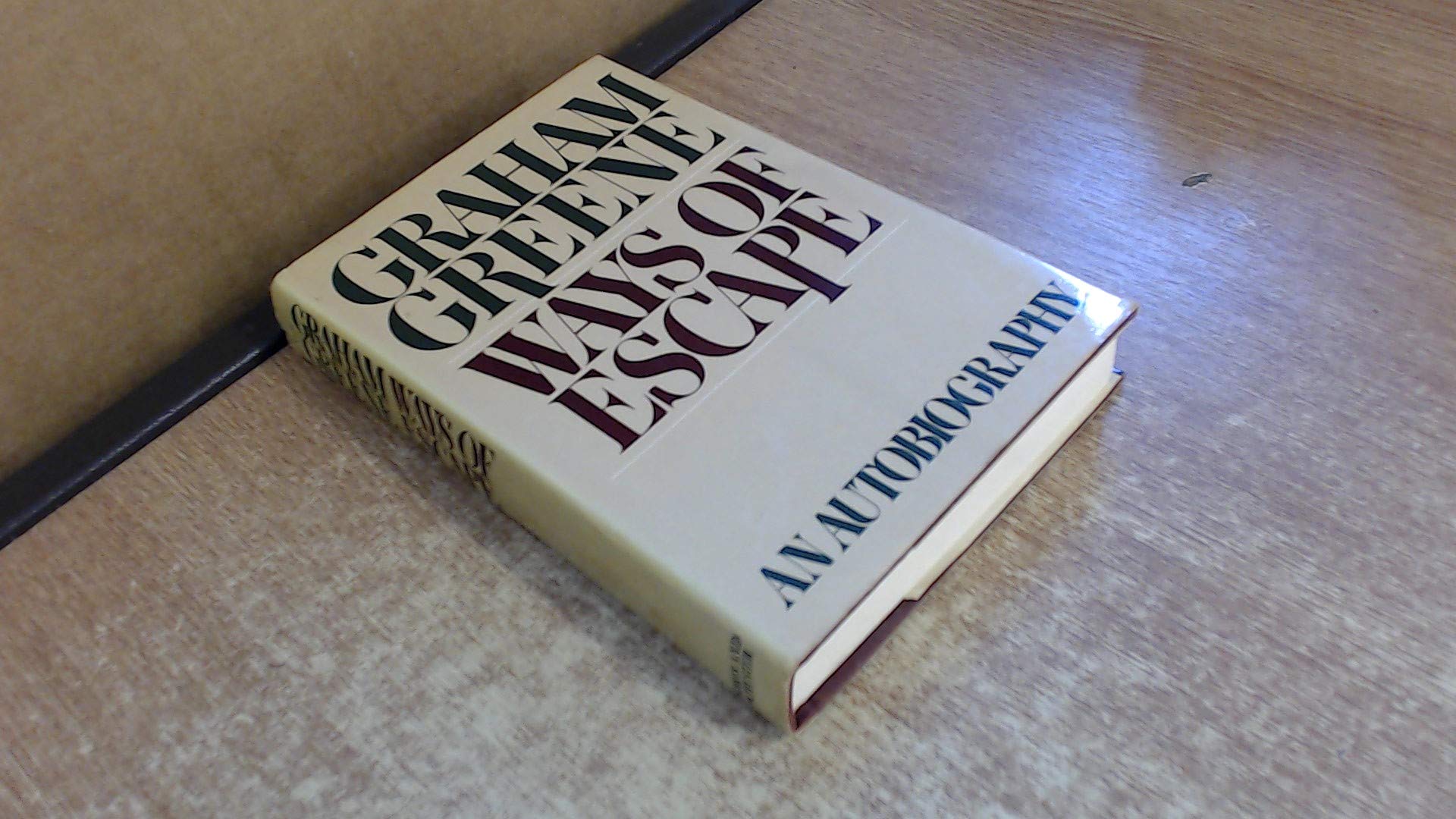 Ways Of Escape Greene Graham Amazon Com Books