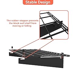 TORACK 2 Pack Garage Storage System Shelves, 15" x