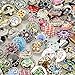 Soleebee HJ011 Mixed Random 18-20mm Alloy Rhinestones Snap Buttons Jewelry Charms (Pack of 20)