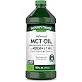 Nature's Truth MCT Oil | 16 fl. oz | Keto, Unflavored Formula | with Coconut Oil | Vegan, Non-GMO, and Gluten Free Supplement