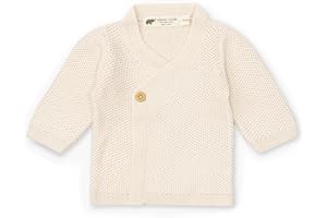 Monica + Andy Lucky Baby Cardigan, 100% Organic Baby Clothes for Girls & Boys, Sizes for Preemie, Newborn, & Infant