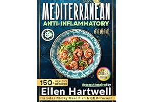 5-Ingredient Mediterranean Anti-Inflammatory Diet Cookbook for Busy People: Quick & Easy 20-Min Recipes to Support Joint Comfort, Feel Refreshed & Eat Well. Less Stress with a 28-Day Tasty Meal Plan