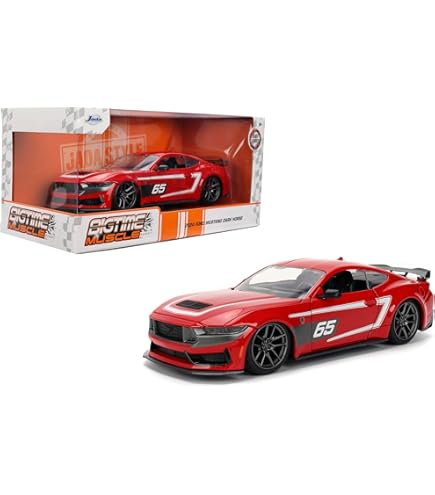 Amazon.com: Jada Toys Bigtime Muscle 1:24 2024 Ford Mustang RTR