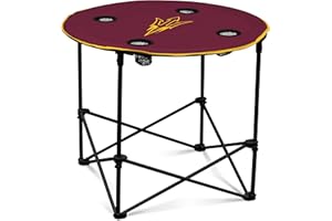 LOGOBRANDS Logo Brands Officially Licensed NCAA Unisex Round Table, One Size, Team Color
