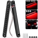 PSEQT 10" LED Trailer Brake Tail Lights Bar Red