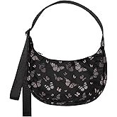 Gemfit Crescent Bag for Women - Nylon Small Crossbody Bags for Women Adjustable Shoulder Strap Cute Waterproof, for Travel