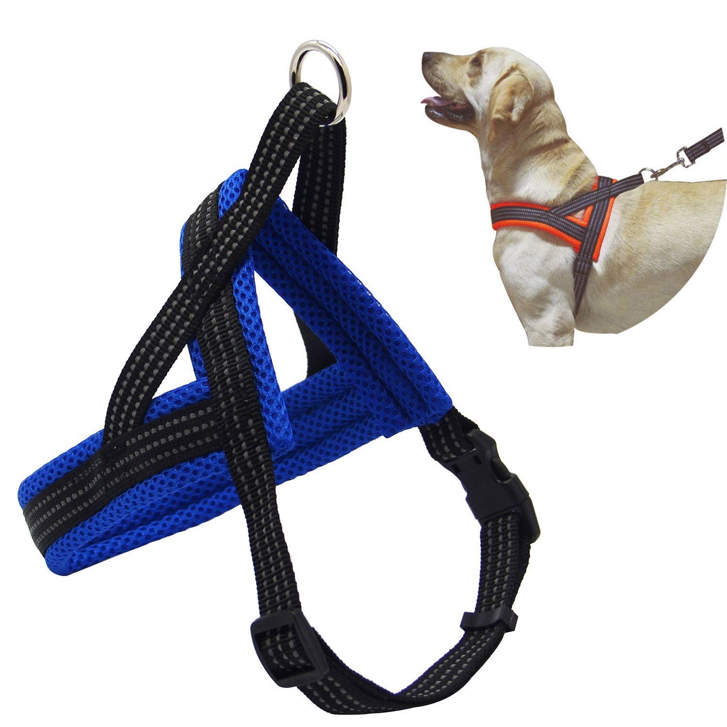 BPS® Adjustable Dog Harness, 4 Sizes to Choose From for Small and Medium Dogs