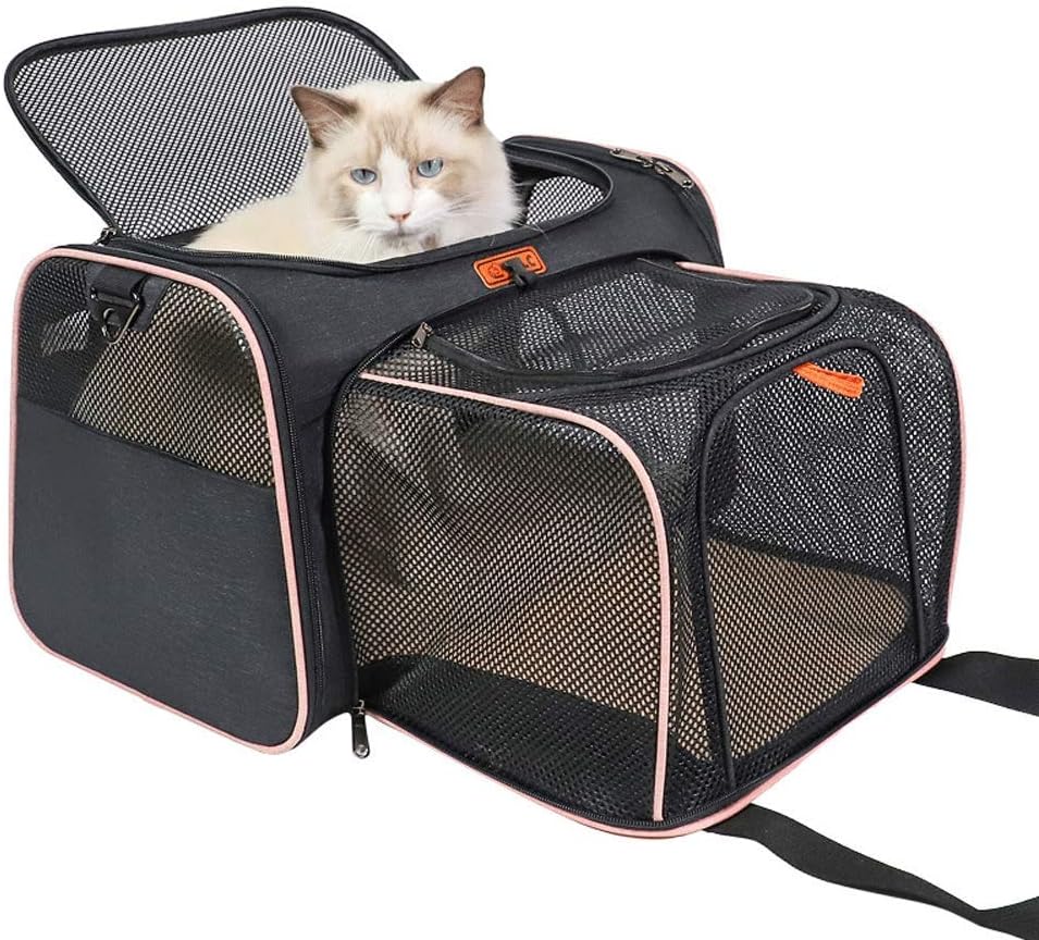 GYBY One-Side Handbag to Expand pet Out Carrying Bag, cat Bag pet Bag, 492828cm