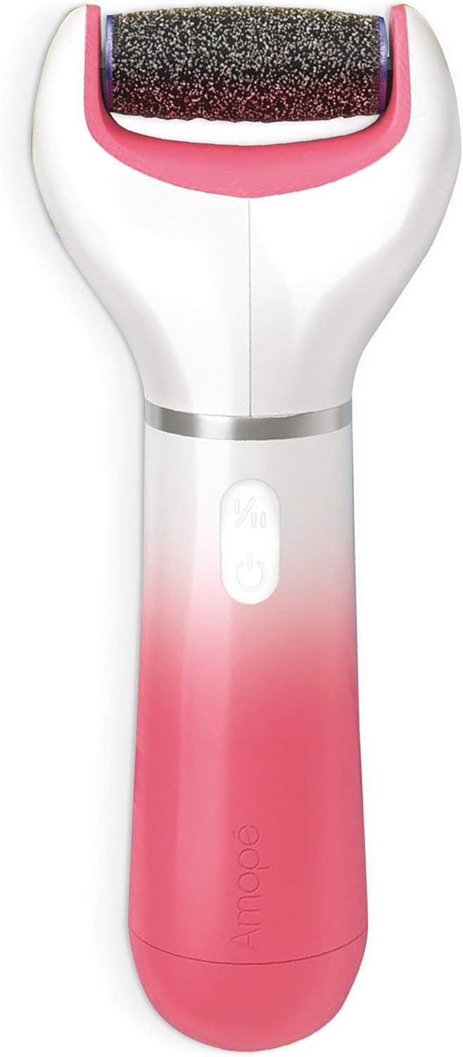 Amope Splashproof Electronic Foot File Foot Spa Pedicure Tool Callous Remover-Pedi Perfect Advance 2 Speed, 1 Count(Packaging may vary): Health & Personal Care