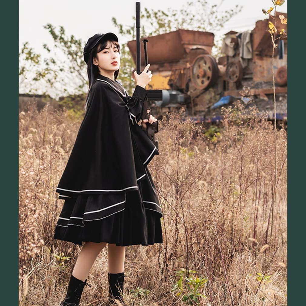 crossdresser gothic　lolita cosplay Mua Toku to Yu Gothic Lolita Costume, Dress, Uniform, Cloak, Military  Uniform, Crossdressing, Forest Girl, Lolita, Gothic Lolita, Skirt, Gothic  Dress, Christmas, Halloween, Anime, School Style, Cute, trên Amazon Nhật  chính hãng