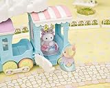 Sylvanian Families Floating Cloud Rainbow Train dollhouse playset 5702 view 5