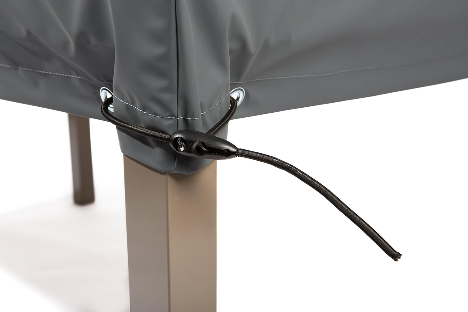 verstellbar Länge 50 cm Gummischnüre schwarz Gummispanner 4er Set