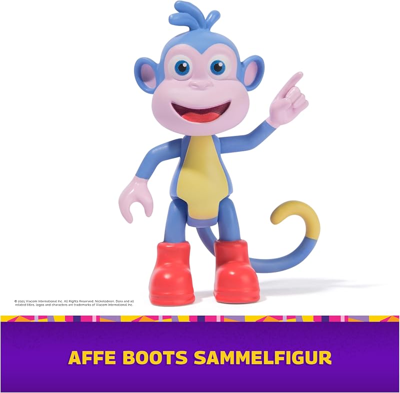 - Beste Freundin Puppe - Größe 22 cm, mit kämmbarem Haar, Rucksack und AFFE Boots, bekannt aus der beliebten TV-Serie, für Kinder ab 3 Jahren