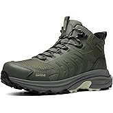 NORTIV 8 Men's Waterproof PRO Hiking Boots Lightweight Outdoor Trekking Camping Climbing Shoes for All Day Comfort Armadillo FieldLite