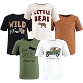 Hudson Baby Unisex-Baby Short Sleeve T-Shirts