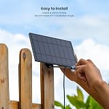 ieGeek Solar Panel with 3m Type-C Cable and 360° Bracket for ieGeek Cameras view 6