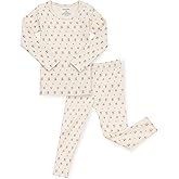 AVAUMA Baby Boys Girls Pajama Set 6M-7T Kids Cute Toddler Snug fit Pattern Design Pjs Cotton Sleepwear