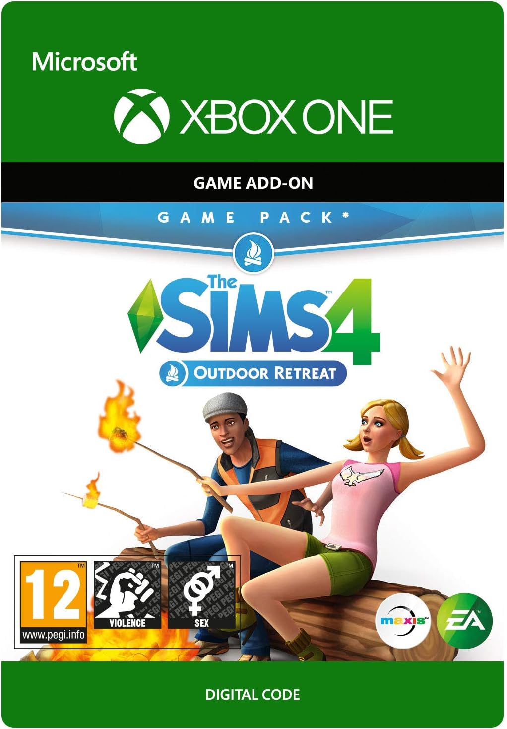 sims 4 outdoor retreat download on The Sims 4 Gp1 Outdoor Retreat Dlc Xbox One Download Code Amazon Co Uk Pc Video Games