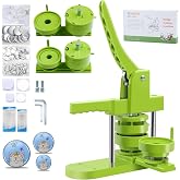 MK.Bear Button Maker Machine Multiple Sizes 200 Pcs，Pin Maker Machine 2.25+3 Inch Badge Maker,DIY Badge Making Kit with Free Button Parts, Circle Cutter