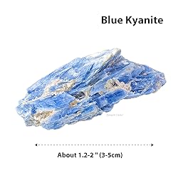 Apengshi Blue Kyanite Raw Crystals 2PCS Natural