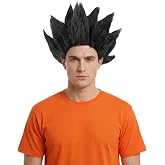 miccostumes Men's Cosplay Wig Spiky Synthetic Short Hair