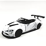 KiNSMART Toyota GR Supra Concept Racing Edition 1/36 Scale Diecast Race Car (White)