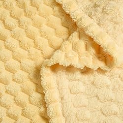 Vessia Flannel Fleece Twin Size Blanket