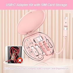YAFIYGI 9 in 1 Cable Case USB Adapter Cable