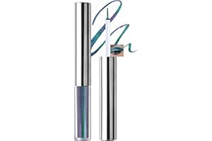 Jutqut Chameleon Liquid Eyeliner, Blue Multichrome Metallic Eye Liner, High-Pigmented Glitter Eyeshadow Color Shifting, Water