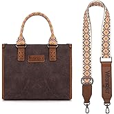 Montana West Wrangler Tote Bag for Women Aztec Western Retro Purse Top Handle Handbags