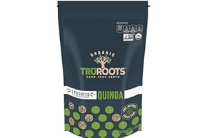 TruRoots Organic Sprouted Quinoa, 12 Ounces, Certified USDA Organic, Non-GMO Project Verified