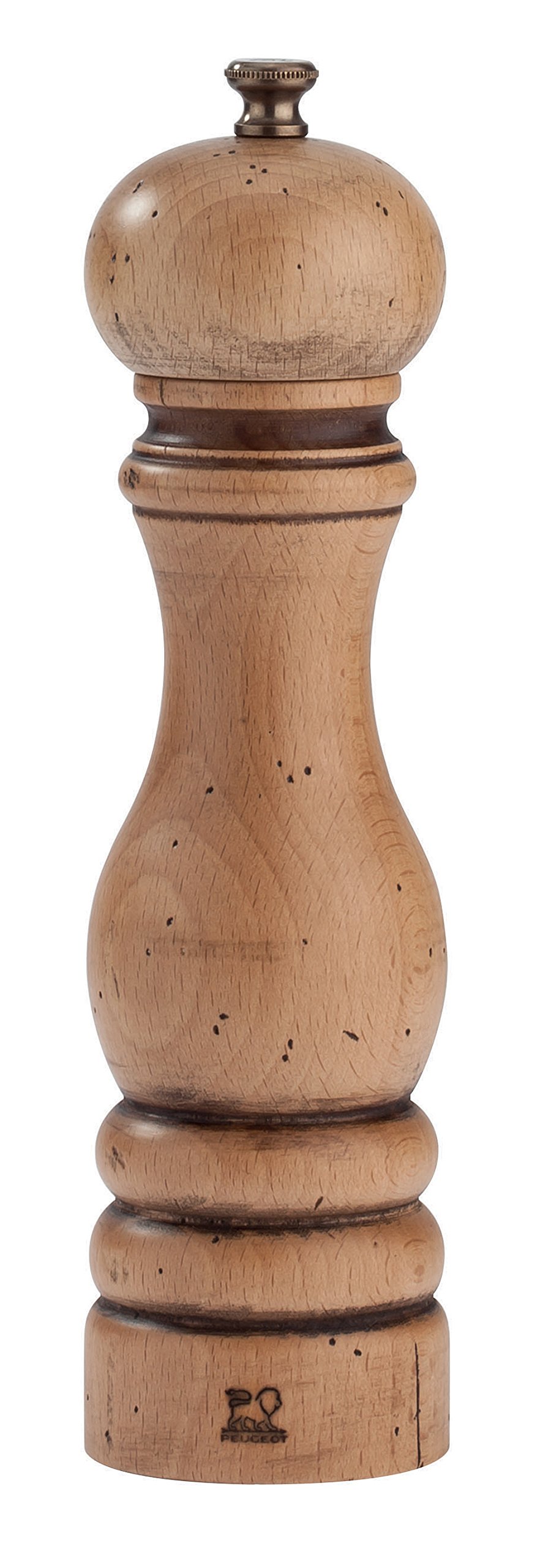 Peugeot Paris Salt, Wood, Ancient, 5.9 x 5.9 x 22 cm