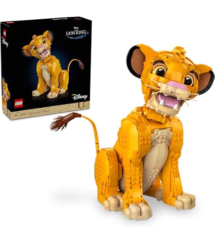 LEGO Disney Classic O Rei Leão Simba Filhote 43243 | Amazon.com.br