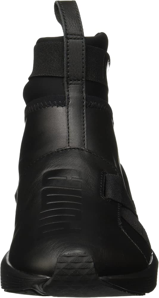 puma fierce strap leather wn's black