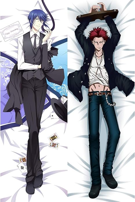 Amazon Wgjbmg K 宗像レイジと鈴木誠アニメ枕カバー 枕カバー 13柄 アニメハンサムな男両面パターン桃の皮 短いぬいぐるみ 2wtピローケース クッションカバー Color Upgraded 2wt Size 180x60cm 71x24in 枕カバー ピローケース オンライン通販