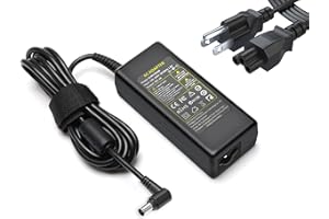 RUIQIU 19V Power Cord Compatible with Samsung TV 32” UN32 J4000 J4500 J5205 J5003 J525D UN32J4000AF UN32J5205AF UN32J525DAF UN32J5003AF UN32J400DAF A4819-FDY Monitor Charger,HW-M360 Soundbar Supply