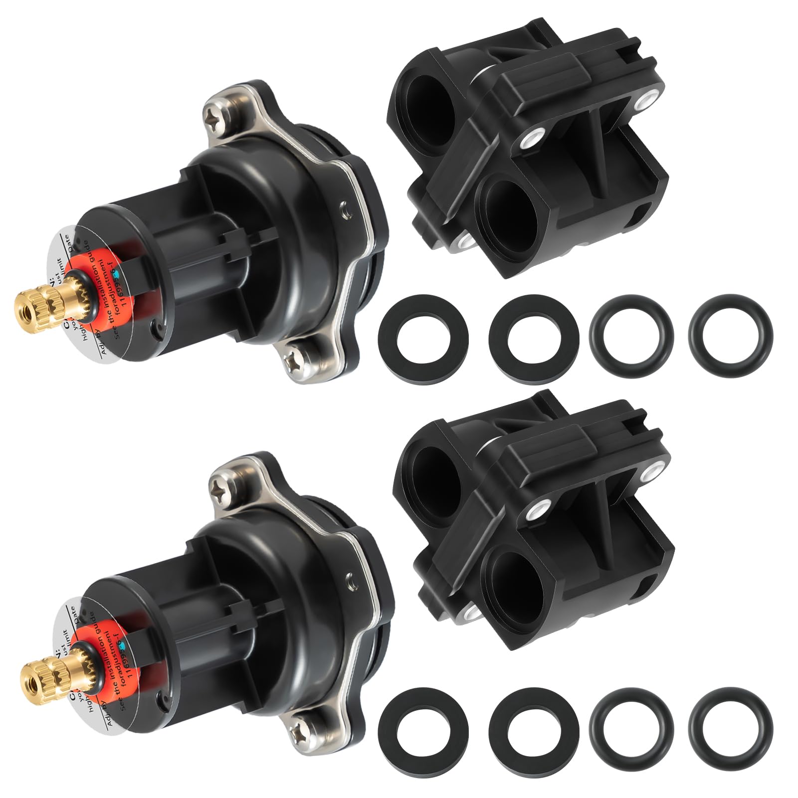 2pack gp76851 mixer cap and gp500520 pressure balancing unit,compatible with kohler gp77759 shower c