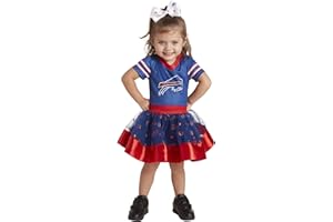 MODERN HERO Toddler Girl's NFL MVP Tailgate Tutu Dress Costume
